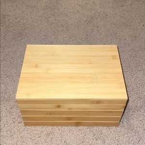 Brightroom bamboo stackable jewelry box